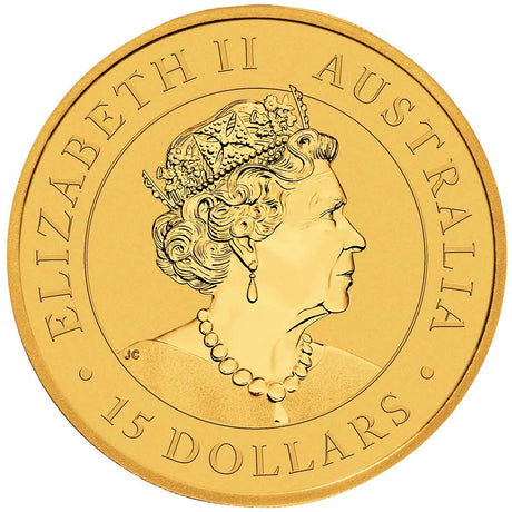 Australia 2022 $15 Kangaroo 1/10oz Gold Brilliant Uncirculated Coin