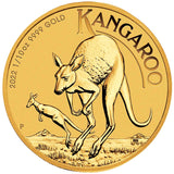 Australia 2022 $15 Kangaroo 1/10oz Gold Brilliant Uncirculated Coin