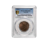 1914 Halfpenny PCGS MS64RB (Choice Uncirculated Red Brown) 