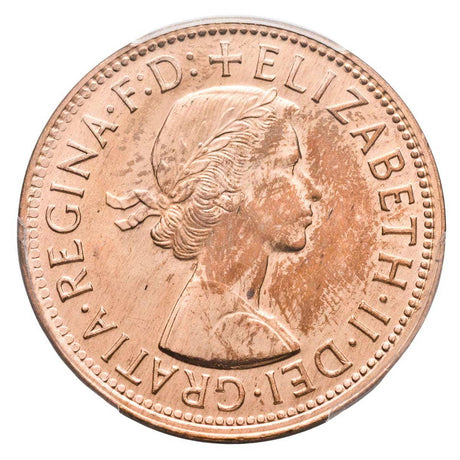 1956 Penny PCGS MS64RD (Choice Uncirculated)