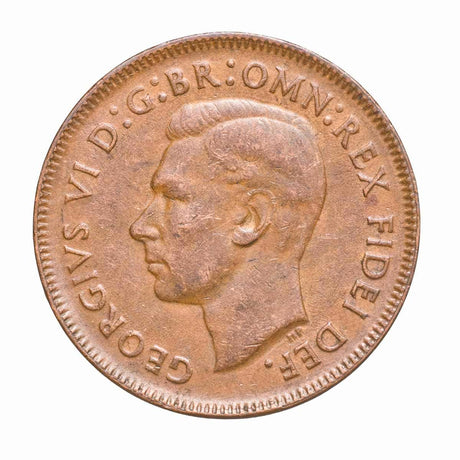 1952A Halfpenny about Uncirculated