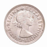 1953 Threepence about Uncirculated