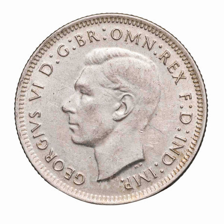 1941 Shilling about Uncirculated