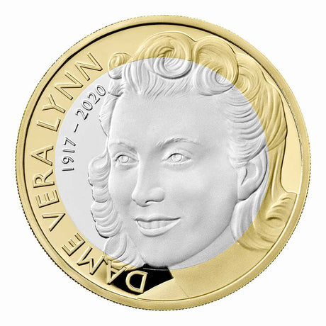 Life and Legacy of Dame Vera Lynn 2022 £2 Silver Piedfort Proof Coin