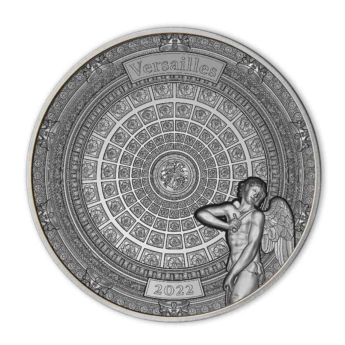 Versailles 2022 $10 4-Layered Silver Antiqued Coin
