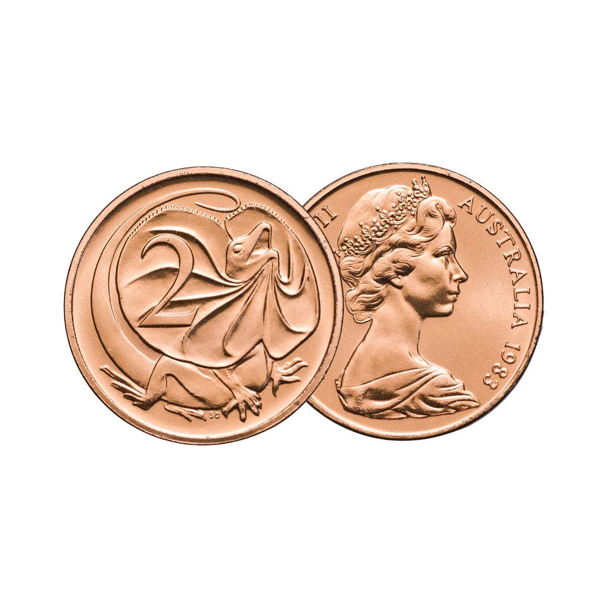 1983 1c, 2c, 5c & 10c 4-Coin Specimen Set