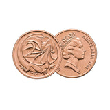 1984-85 1c & 2c Specimen 4-Coin Set