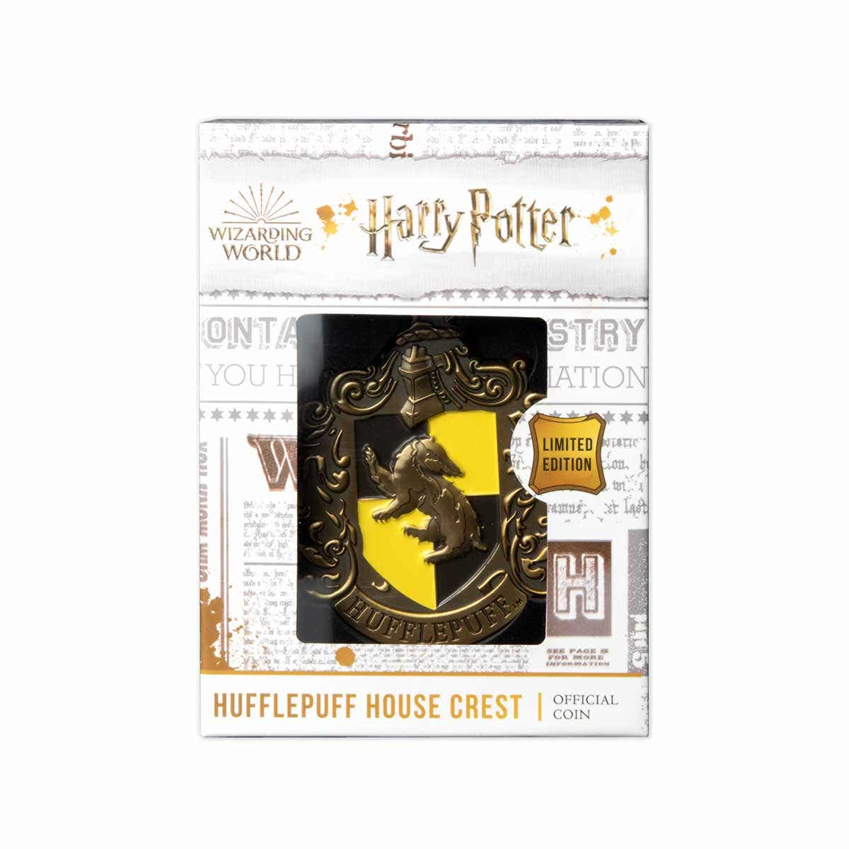 Hogwarts Hufflepuff House Crest 2021 50c Coin