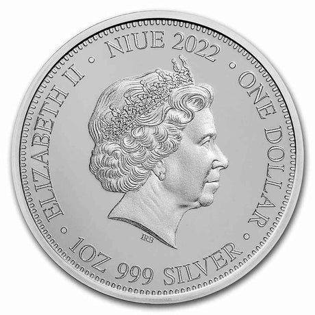 Apex Predators 2022 $1 Cougar & Bear 1oz Silver Brilliant Uncirculated Coin
