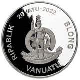 Save Our Earth 2022 20 Vatu Carbon Neutral 1oz Silver Proof Coin
