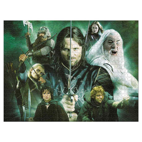 The Lord of the Rings Heroes of Middle Earth 1000-Piece Puzzle