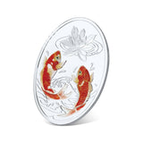 Koi Fish 2022 $2 Coloured 1oz Silver High Relief Proof Coin