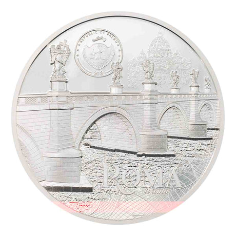 Tiffany Art Rome 2022 $20 3oz Silver Ultra High Relief Proof Coin