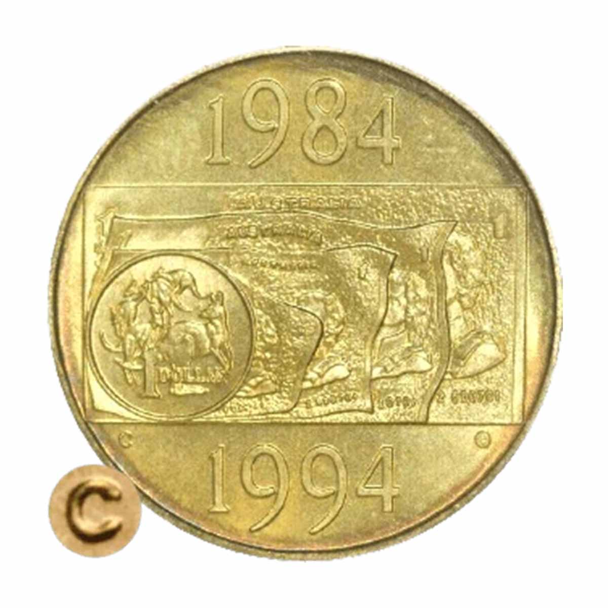 1993 $1 Landcare & 1994 $1 Decade Dollar Pair Uncirculated (Mintmarks of our choice)
