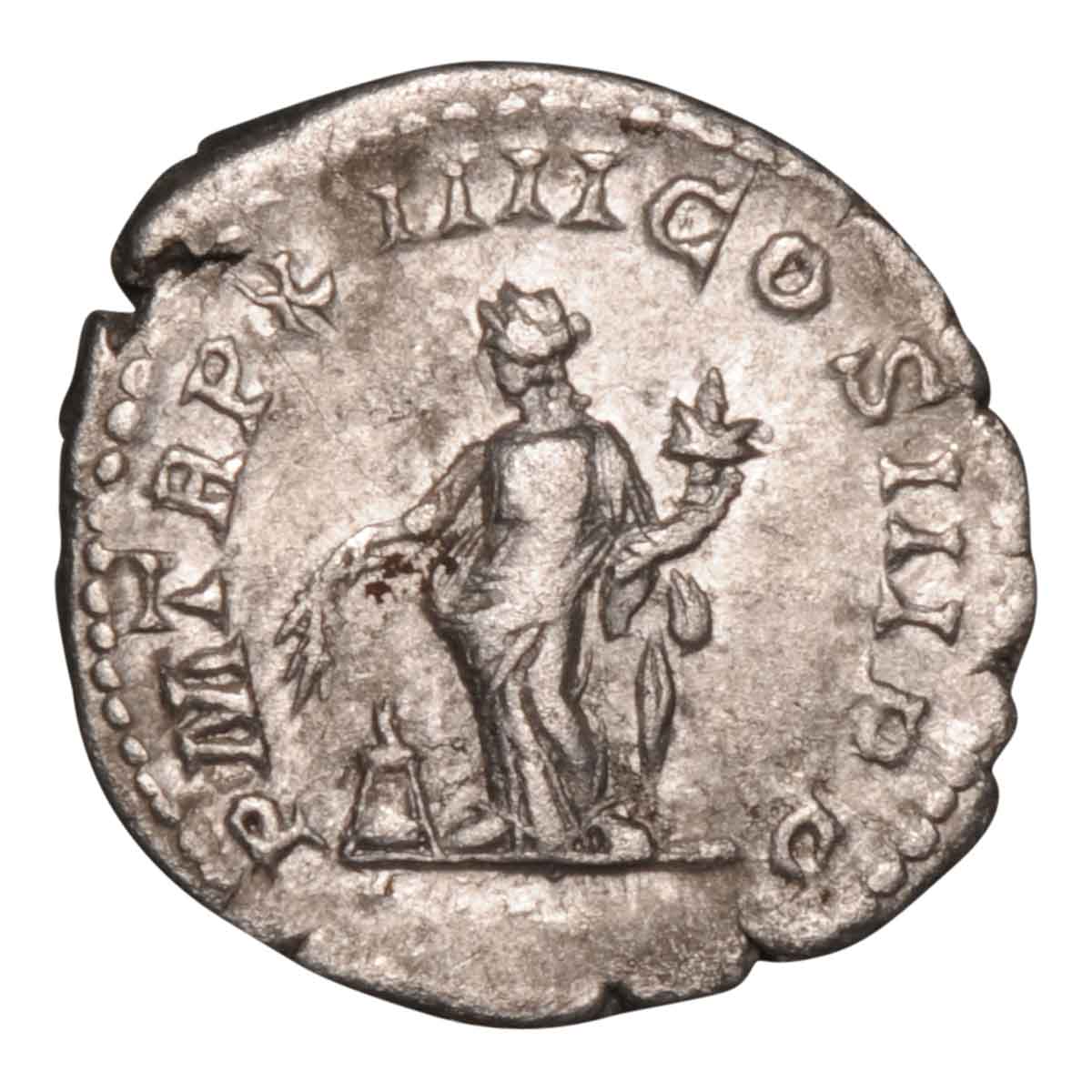Septimius Severus & Julia Domna 193-211AD Silver Denarii Pair Fine-Very Fine
