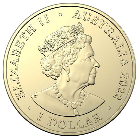 Commonwealth Games 2022 $1 Coloured AlBr Uncirculated Coin