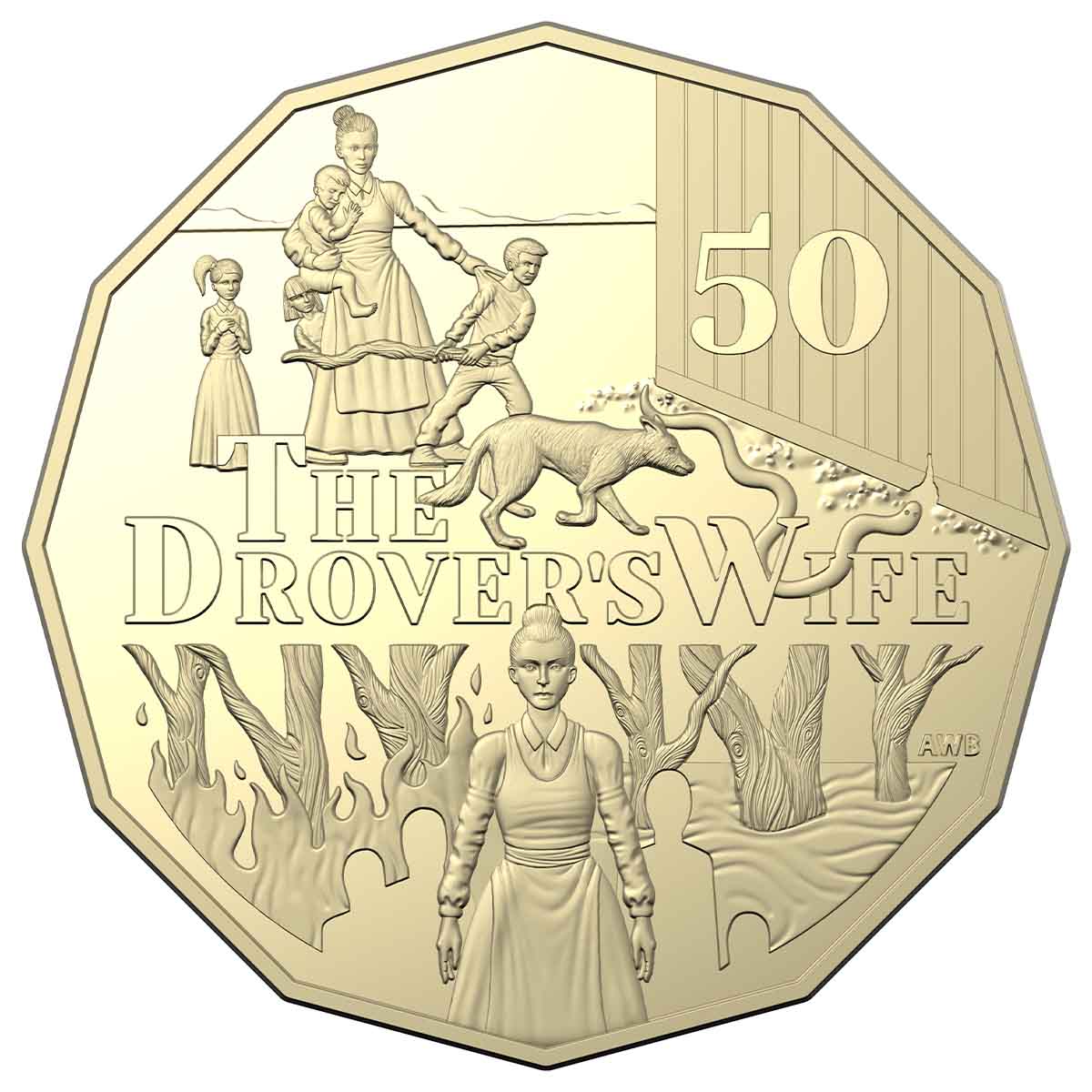 Henry Lawson 2022 50c Uncirculated 3-Coin Set
