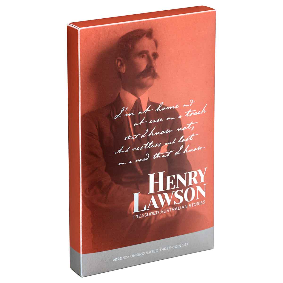 Henry Lawson 2022 50c Uncirculated 3-Coin Set