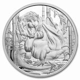 Apex Predators 2022 $1 Komodo and Tiger 1oz Silver Brilliant Uncirculated Coin