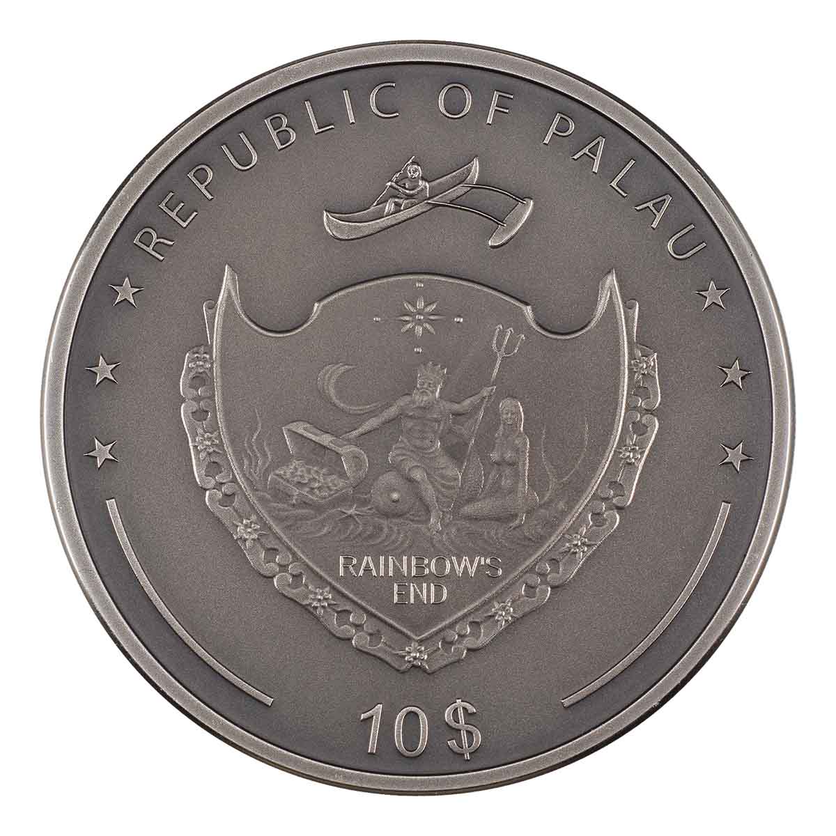 Daydreamer Future 2022 $10 1oz Silver Ultra High Relief Antique Finish Coin
