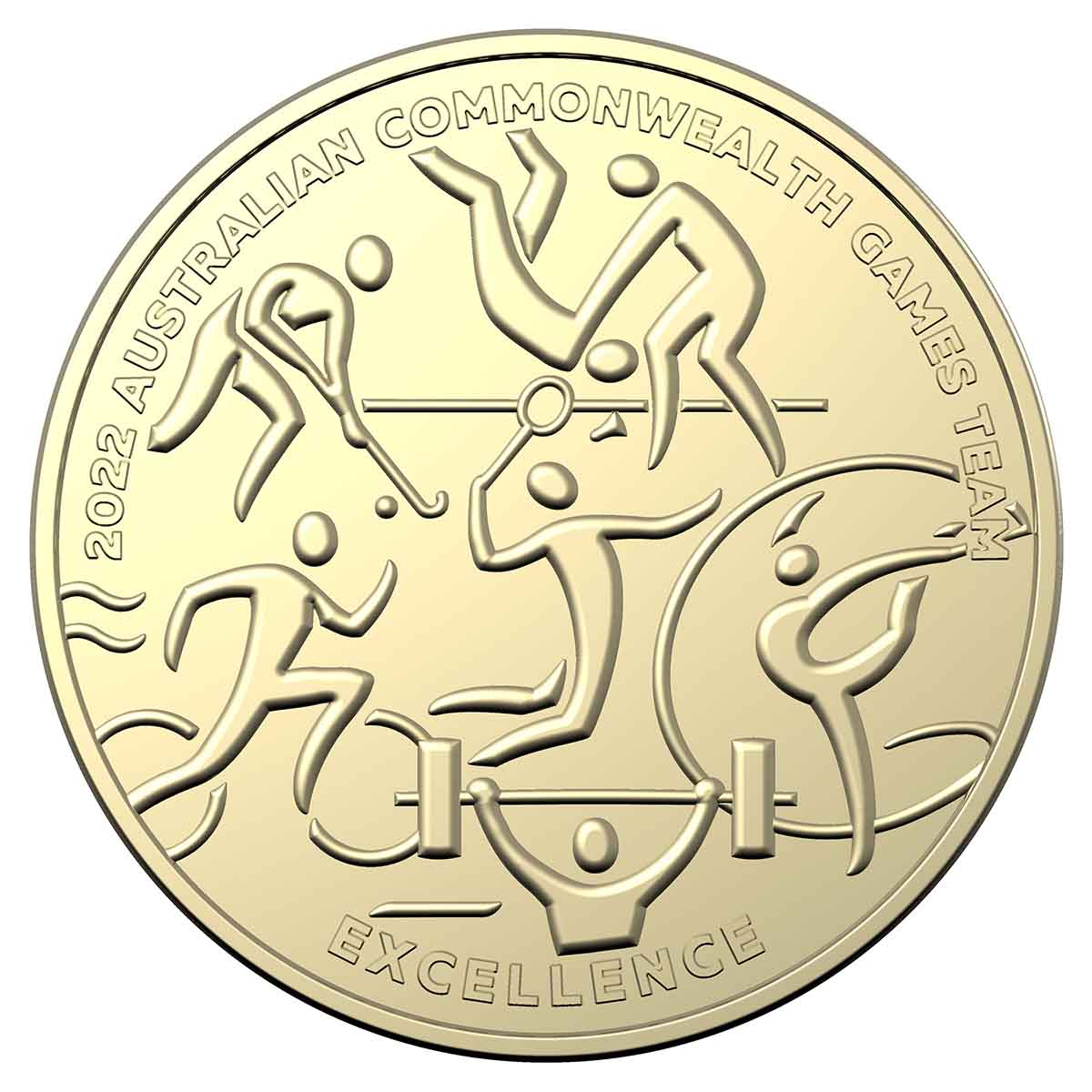 Australian Commonwealth Games Team 2022 $1 and $2 AlBr Uncirculated 7-Coin Collection
