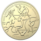 Australian Commonwealth Games Team 2022 $1 and $2 AlBr Uncirculated 7-Coin Collection