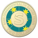 Australian Commonwealth Games Team 2022 $1 and $2 AlBr Uncirculated 7-Coin Collection