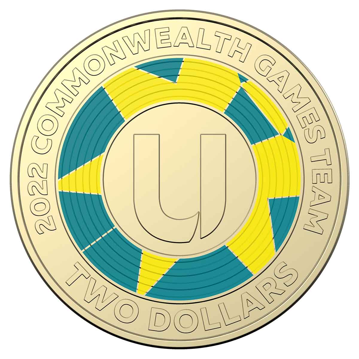 Australian Commonwealth Games Team 2022 $1 and $2 AlBr Uncirculated 7-Coin Collection