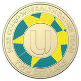 Australian Commonwealth Games Team 2022 $1 and $2 AlBr Uncirculated 7-Coin Collection