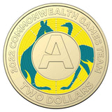 Australian Commonwealth Games Team 2022 $1 and $2 AlBr Uncirculated 7-Coin Collection