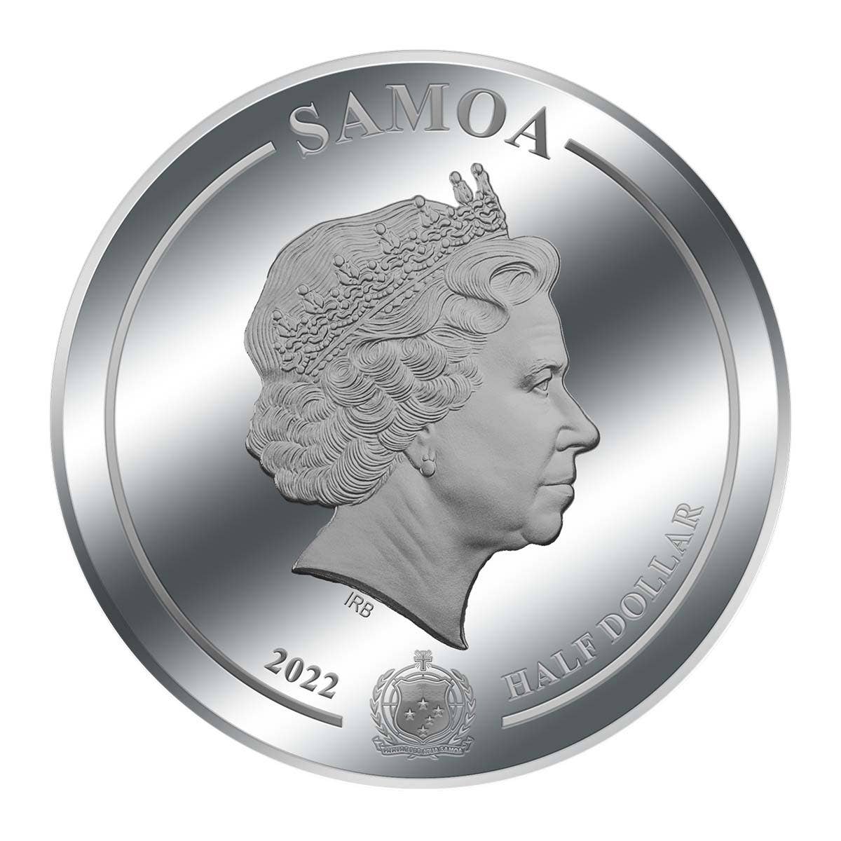 2022 Queen Elizabeth II Platinum Jubilee Coin in Card