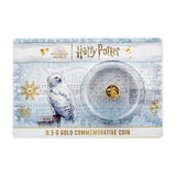 Harry Potter 2022 $50 Tala Small Gold Coin Winter Edition