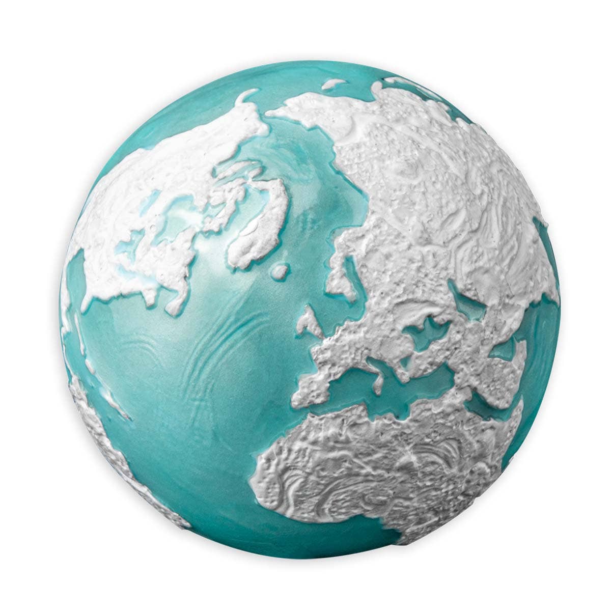 Blue Earth Marble 'Frozen' 2023 3oz $5 Silver Brilliant Uncirculated Coin