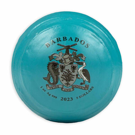 Uranus 2023 $5 Spherical 1oz Silver Antique Coin