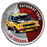 Peter Brock Bathurst Victories Silver-plated Penny 9-Coin Collection