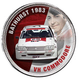 Peter Brock Bathurst Victories Silver-plated Penny 9-Coin Collection