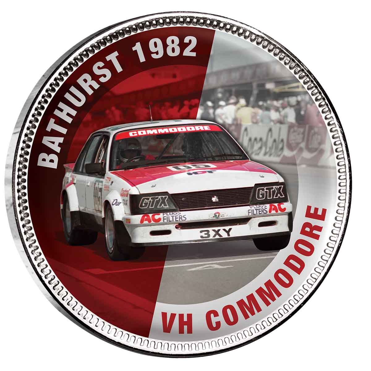 Peter Brock Bathurst Victories Silver-plated Penny 9-Coin Collection