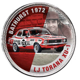 Peter Brock Bathurst Victories Silver-plated Penny 9-Coin Collection