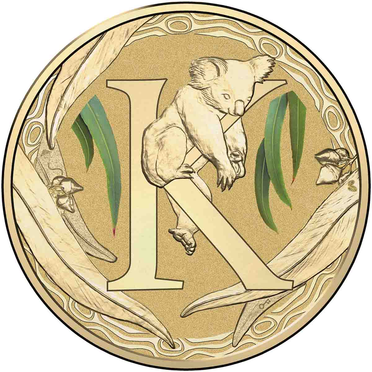 K for Koala 2017 $1 Uncirculated Coin