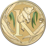 K for Koala 2017 $1 Uncirculated Coin