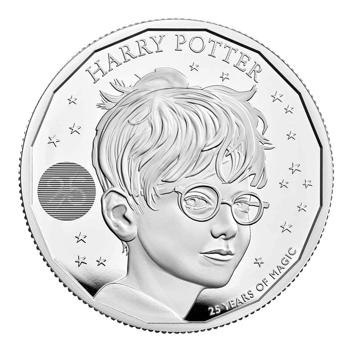 Harry Potter 2022 £5 2oz Silver Proof Coin