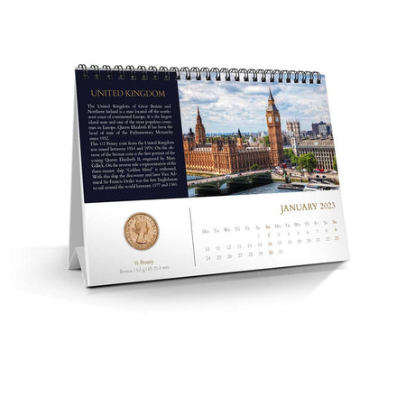 Queen Elizabeth II 2023 Numismatic Calendar
