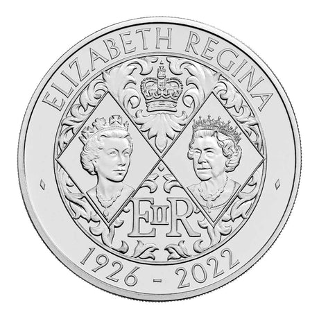 King Charles III 2022 £5 Queen Elizabeth II Tribute Brilliant Uncirculated Coin