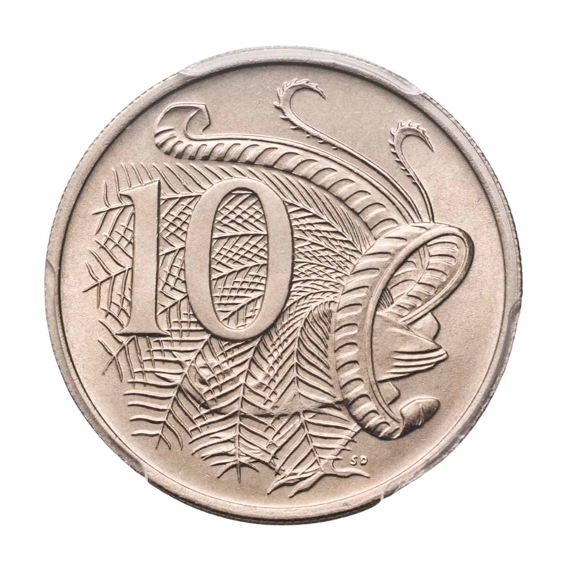 Australia 1967 10c PCGS MS67 (Gem Uncirculated)