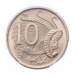 Australia 1967 10c PCGS MS67 (Gem Uncirculated)