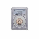 1973 10c PCGS MS67 (Gem Uncirculated)