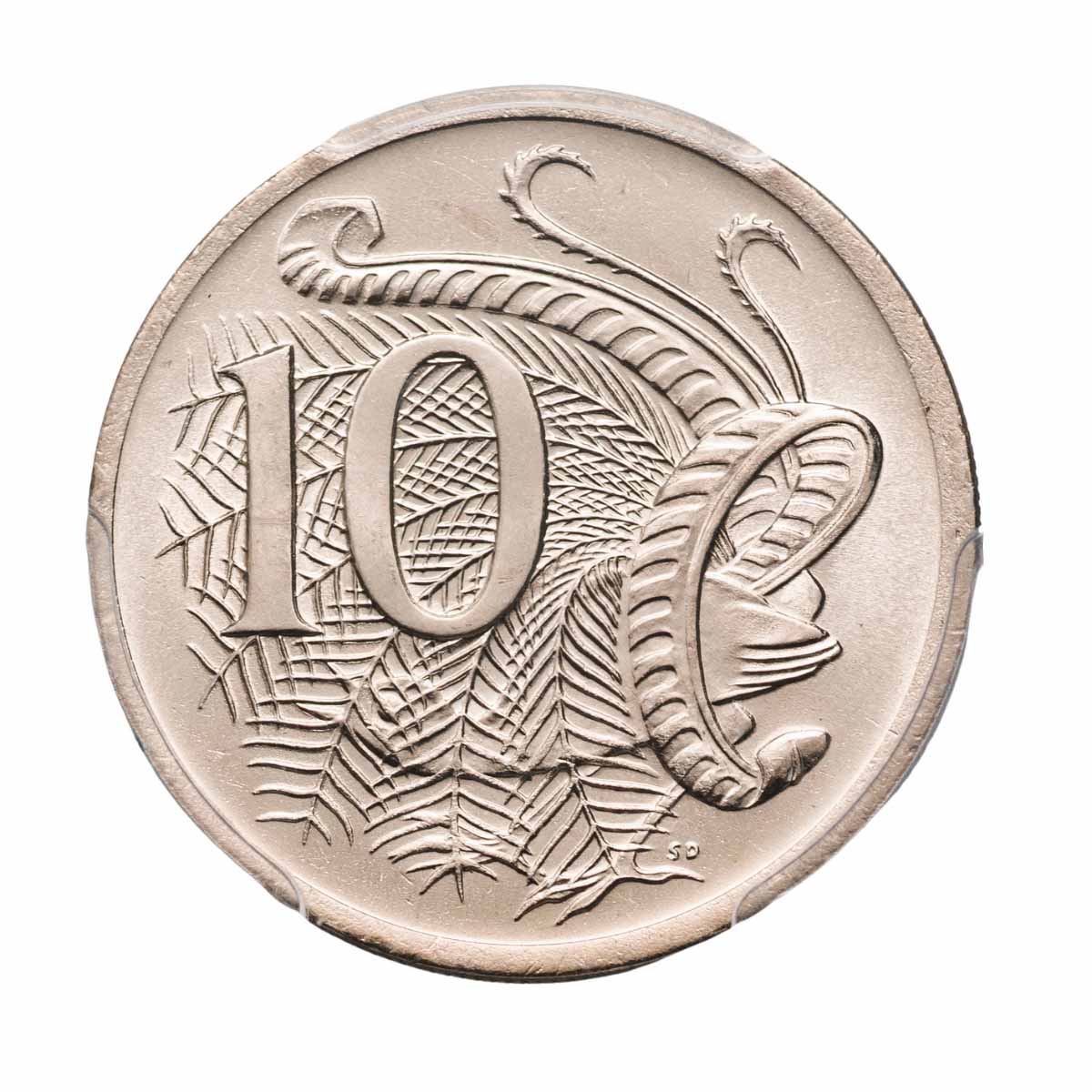 1973 10c PCGS MS67 (Gem Uncirculated)