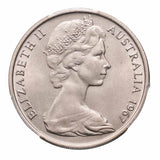 Australia 1967 20c PCGS MS66 (Gem Uncirculated)