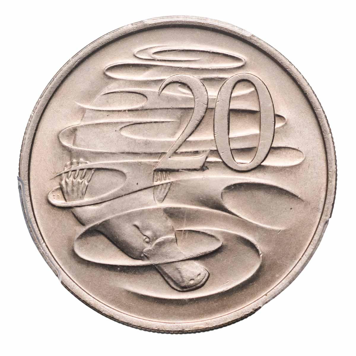 Australia 1967 20c PCGS MS66 (Gem Uncirculated)