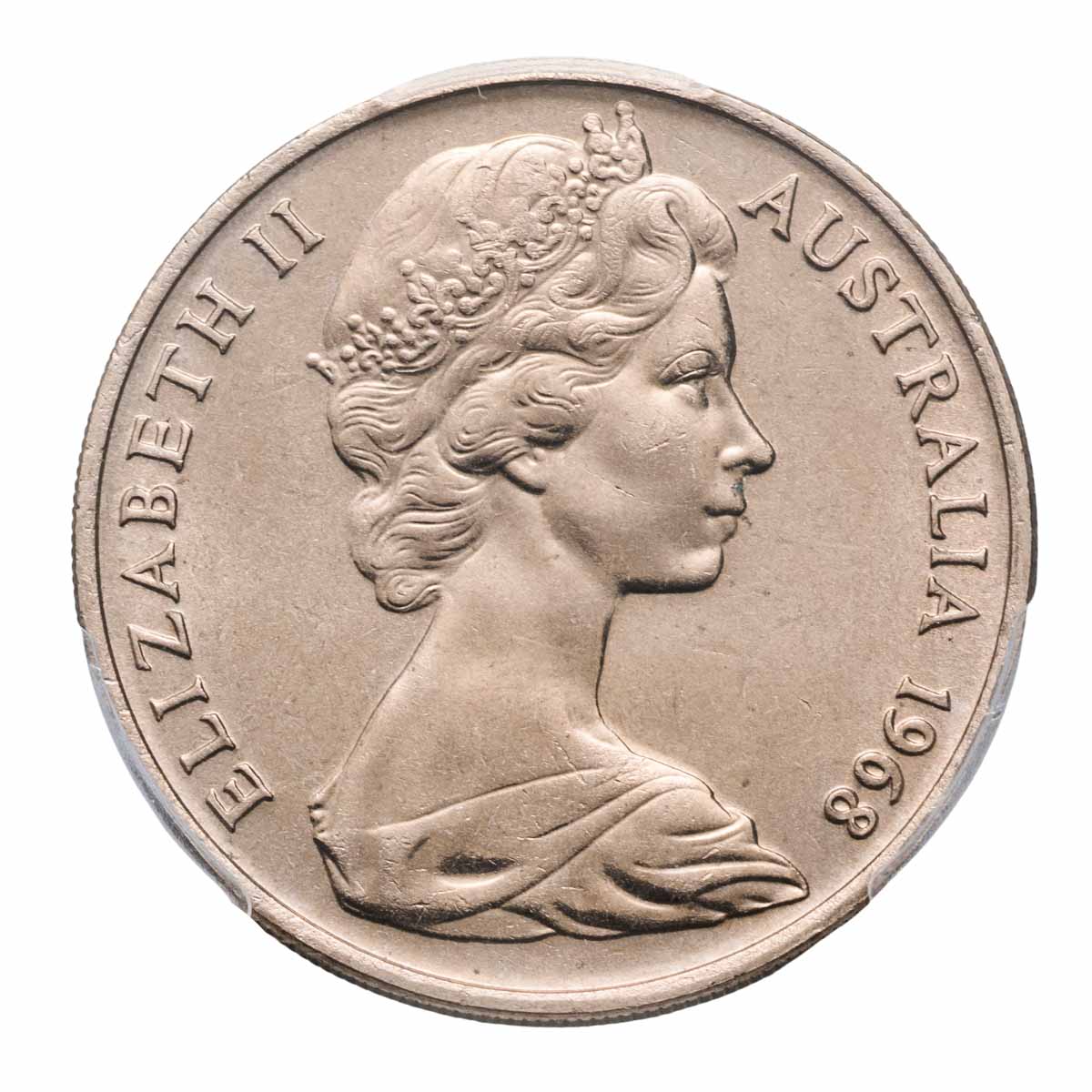 1968 20c PCGS MS66 (Gem Uncirculated)